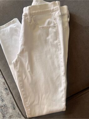 MOTHER White Skinny Jeans - Clean Slim Silhouette